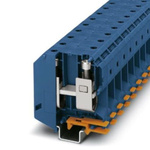 Phoenix Contact UKH 95 BU Series Blue High Current Connector, 25 → 95mm², Screw Termination, ATEX, IECEx