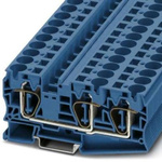 Phoenix Contact ST 16 Series Blue Feed Through Terminal Block, 0.2 → 25mm²