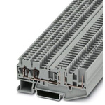 Phoenix Contact ST 2.5-TWIN-TG/1P Series Grey Disconnect Terminal Block, 0.08 → 4mm²