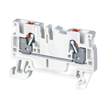 Rockwell Automation 1492-P Series White Feed Through Terminal Block