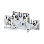 Rockwell Automation 1492-P Series Grey Feed Through Terminal Block