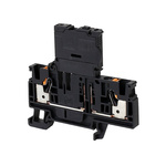 Rockwell Automation 1492-P Series Black Fused DIN Rail Terminal