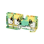 Rockwell Automation 1492-P Series Green/Yellow Feed Through Terminal Block