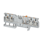 Rockwell Automation 1492-P Series Grey Feed Through Terminal Block