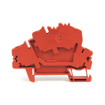 Rockwell Automation 1492 Series Red DIN Rail Terminal Block, 1.5mm², Spring Clamp Termination, ATEX