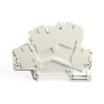 Rockwell Automation 1492 Series Black DIN Rail Terminal Block, 4mm², Feed Through Termination