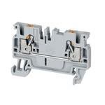 Rockwell Automation 1492-P Series Grey DIN Rail Terminal Block, 2.5mm², Push In Termination, ATEX