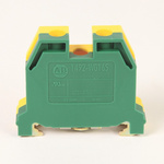 Rockwell Automation 1492-W Series Green Feed Through Terminal Block, Screw Termination