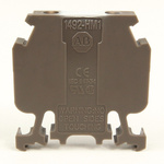 Rockwell Automation 1492-H Series Blue DIN Rail Terminal Block, 4 → 0.05mm²