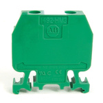 Rockwell Automation 1492-H Series Green DIN Rail Terminal Block, 10 → 0.34mm²