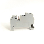 Rockwell Automation 1492 Series Grey DIN Rail Terminal Block, 2.5mm², Spring Clamp Termination, ATEX, IECEx