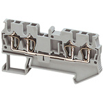 Schneider Electric TRR Series Grey Feed Through Terminal Block, 2.5mm², Spring Termination, ATEX
