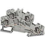 Schneider Electric TRR Series Grey Double Level Terminal Block, 4mm², Spring Termination, ATEX