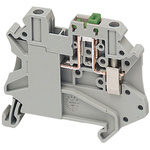 Schneider Electric TRV Series Grey Knife Disconnect Terminal Block, 4mm², Screw Termination