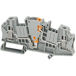 Schneider Electric TRV Series Grey Disconnect Terminal Block, 6mm², Screw Termination