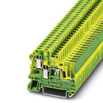 Phoenix Contact UT 4 Series Earth Terminal Block, 0.14 → 6mm², Screw Termination