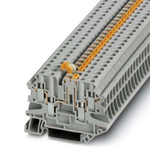 Phoenix Contact UT 4 Series Grey Knife Disconnect Terminal Block, 0.14 → 6mm², Screw Termination