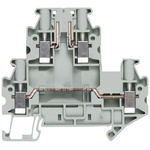 Siemens 8WH1025 Series Grey DIN Rail Terminal Block, 2.5mm², Screw Termination