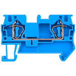Siemens 8WH2000 Series Blue DIN Rail Terminal Block, 2.5mm², Spring Termination