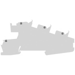 Siemens ALPHA Series Grey DIN Rail Terminal Block, 2.5mm², Double-Level, Plug In Termination