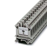Phoenix Contact UIK 16 Series Grey Terminal Block, 16mm², Screw Termination