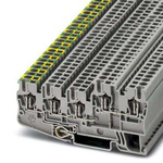 Phoenix Contact 5/4-PE/2B/L, STIO 2 Series Grey Terminal Block, 2.5mm², 4-Level, Spring Termination