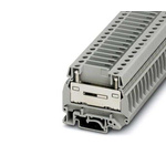 Phoenix Contact UGSK/S Series Grey Terminal Block, 0.5 → 10mm², 1-Level, Screw Termination