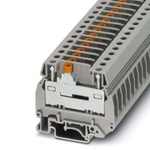 Phoenix Contact UGSK/S + GS Series Grey Terminal Block, 0.5 → 10mm², 1-Level, Screw Termination