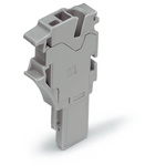 Wago X-COM S, 2022 Series Grey DIN Rail Terminal Block, 2.5mm², Single-Level, Push-In Cage Clamp Termination
