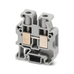Phoenix Contact Grey Feed Through Terminal Block, 2-Level, Screw Termination