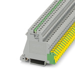 Phoenix Contact DOK 1.5-LA 24GN/O-M Series Grey Terminal Block, 2.5mm², Triple-Level, Screw Termination