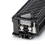 Phoenix Contact UK 6.3-HESILED 24 Series Black Modular Terminal Block, 16mm², 1-Level, Screw Termination