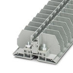 Phoenix Contact RBO 6-F Series Grey Terminal Block, 35mm², 1-Level, Bolt Termination