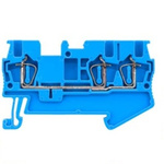 Siemens 8WH Series Blue Din Rail Terminal, 1.5mm², 1-Level, Spring Termination, CSA