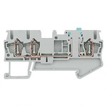 Siemens 8WH Series Grey Din Rail Terminal, 2.5mm², 1-Level, Spring Termination, CSA