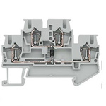 Siemens 8WH Series Grey Din Rail Terminal, 2.5mm², 2-Level, Spring Termination, CSA