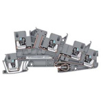 Siemens 8WH Series Grey Din Rail Terminal, 2.5mm², Plug-In Termination