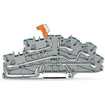 Wago TOPJOB S Series Grey Multi Level Terminal Block, 2.5mm², 3-Level, Push-In Cage Clamp Termination