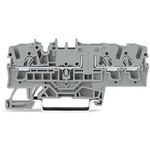 Wago TOPJOB S Series Grey DIN Rail Terminal Block, 2.5mm², 1-Level, Push In Termination, ATEX, CSA, IECEx