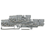Wago 870 Series Grey Carrier Terminal Block, 2.5mm², 2-Level, Cage Clamp Termination