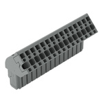 Wago 769 Series Grey Connector, 4mm², 1-Level, Cage Clamp Termination, CSA