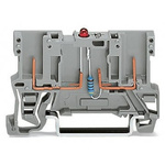 Wago 769 Series Grey Carrier Terminal Block, Wire Termination, CSA