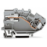 Wago 784 Series Grey Disconnect Terminal Block, 10mm², 1-Level, Cage Clamp Termination, CSA