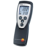 Testo 922 Digital Thermometer, 2 Input Handheld, K Type Input