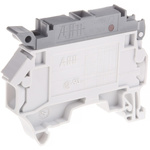Entrelec SNK Series Grey Fused DIN Rail Terminal, 1.5mm², Screw Termination, Fused