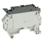 Entrelec SNK Series Grey Fused DIN Rail Terminal, 1.5mm², Screw Termination, Fused