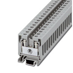 Phoenix Contact MBK 5/E Series Grey Feed Through Terminal Block, Single-Level, Screw Termination
