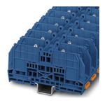 Phoenix Contact RBO 8 BU Series Blue Non-Fused DIN Rail Terminal, 6 → 70mm², Single-Level, Bolt Termination