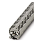 Phoenix Contact MSB 2.5 YE Series Yellow Feed Through Terminal Block, Single-Level, Spring Clamp Termination