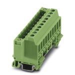 Phoenix Contact MSTBVK 2.5/10-GF-5.08 Series DIN Rail Terminal Block, Screw Termination